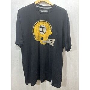 Nike Vintage Helmet Iowa Hawkeyes Football T Shirt- Men’s XL Short Sleeve